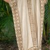 KERALA KAFTAN IN NATURAL BEIGE