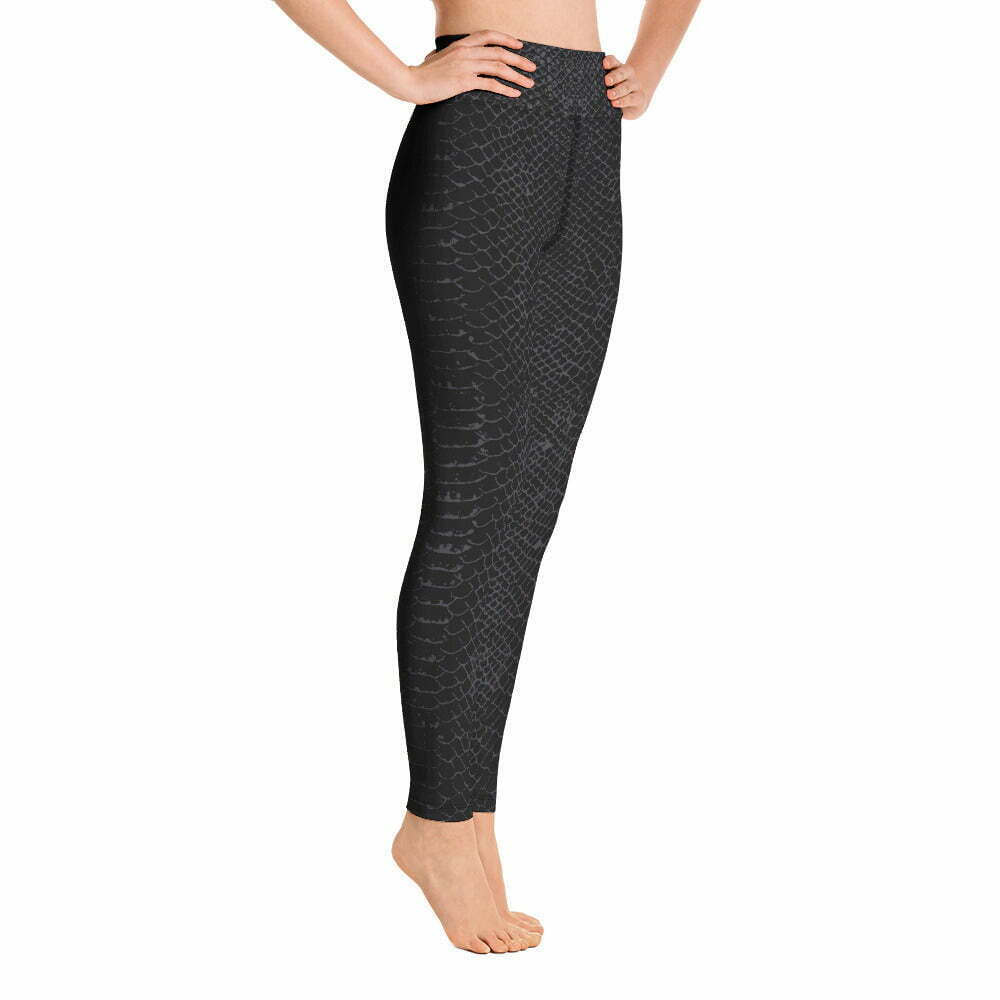 BLACK MAMBA SKIN Yoga Leggings - Image 9