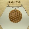 Necklace for men, necklace pendant, necklace for women, necklace laser cut, keychain for boyfriend, keychain wood, sacred geometry jewellery