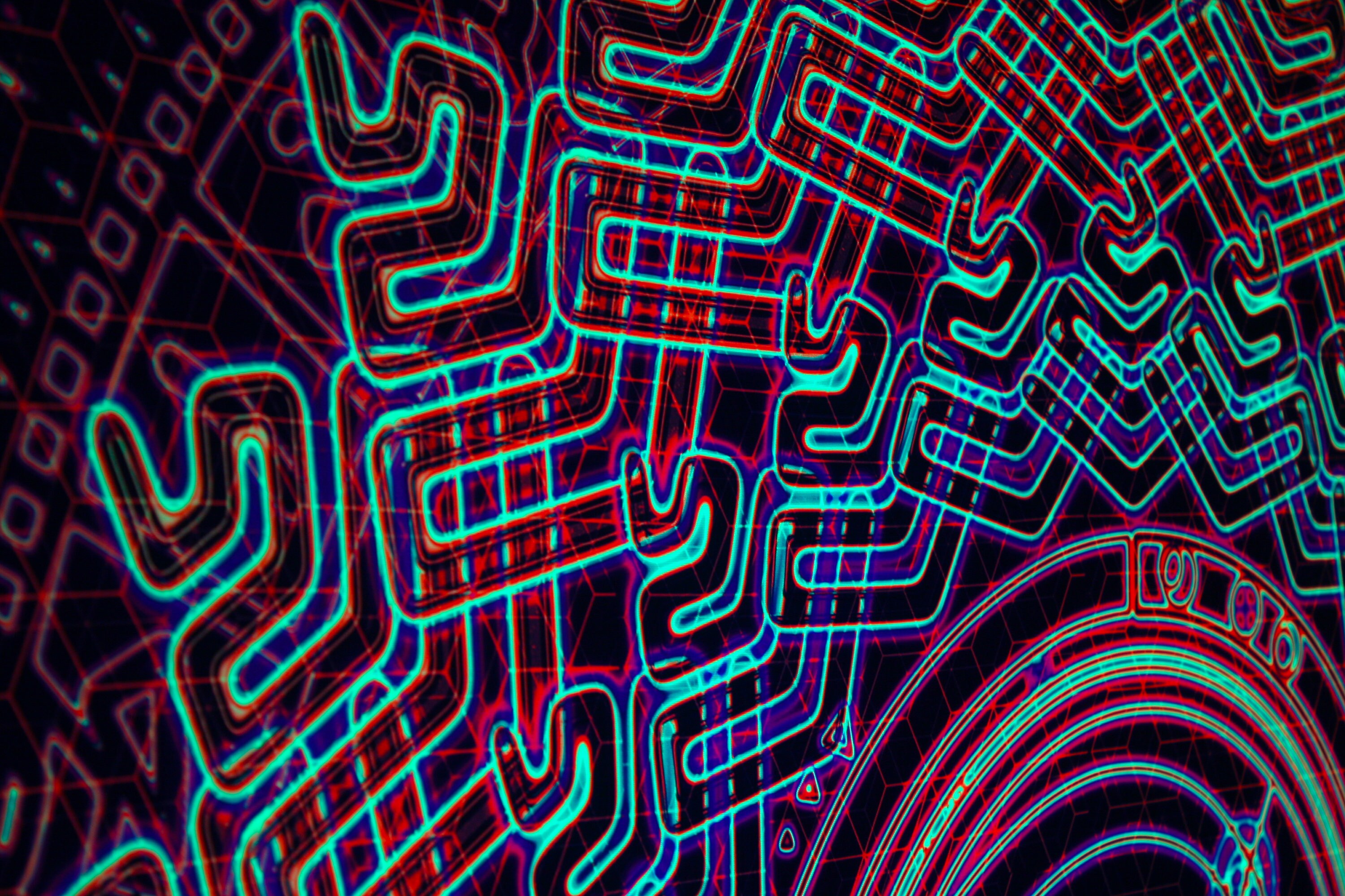 UV psychedelic Mandala Tapestry Backdrop FIBONACCI Esoteric art Spiritual Tapestry Mindfulness gift Chakra balancing Fabric Poster Nirvana - Image 6