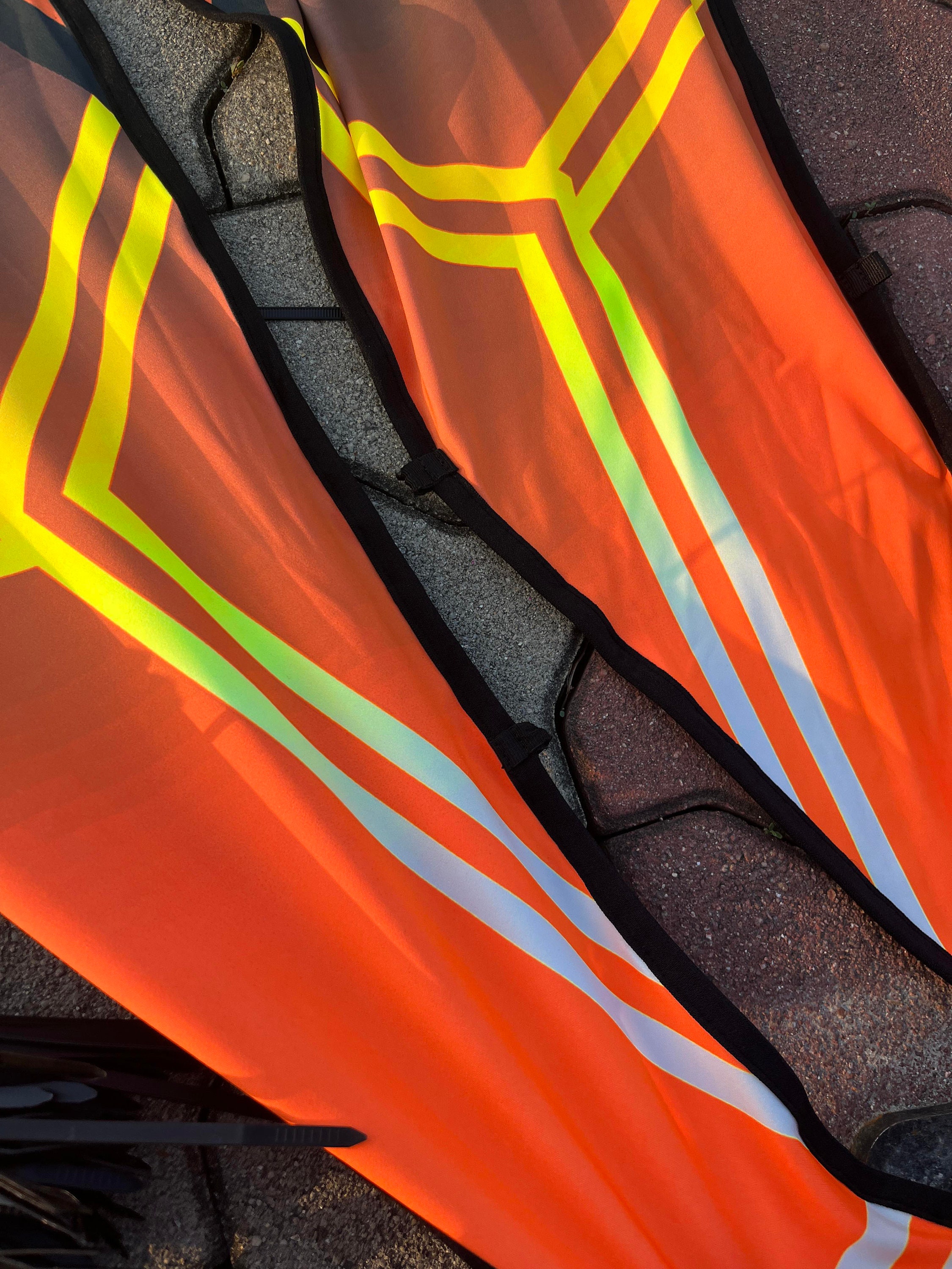 26x26m Big Festival Canopy, Psychedelic Art Trippy Party Lycra Decor Psytrance Fluorescent Glow - Dragon tales 2 - Image 9