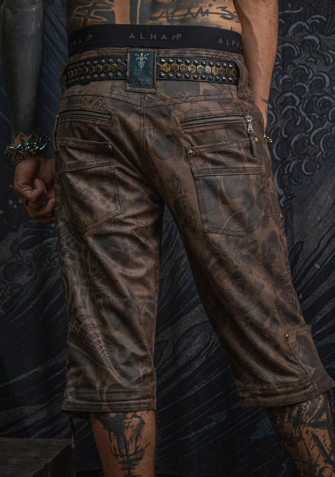 Corsaire Men / Fake Leather - Earth Dots SANDOKAN - Image 6