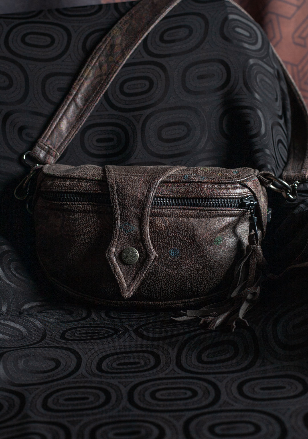 Hand Bag / Fake Leather - Snake PSYGALAK - Image 3
