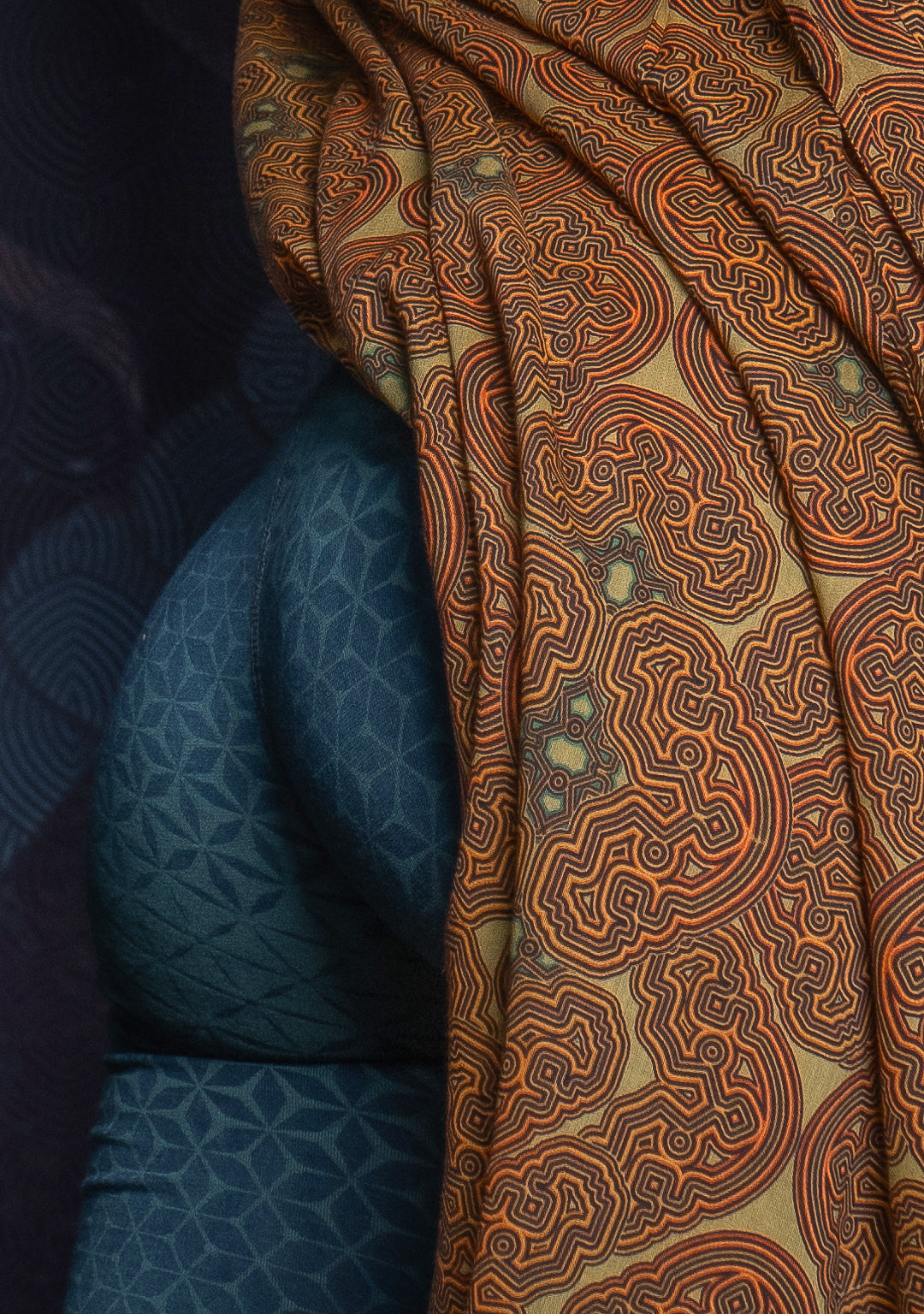 Hooded Long Dress / Bamboo - Mustard SHIBIZAX - Image 4