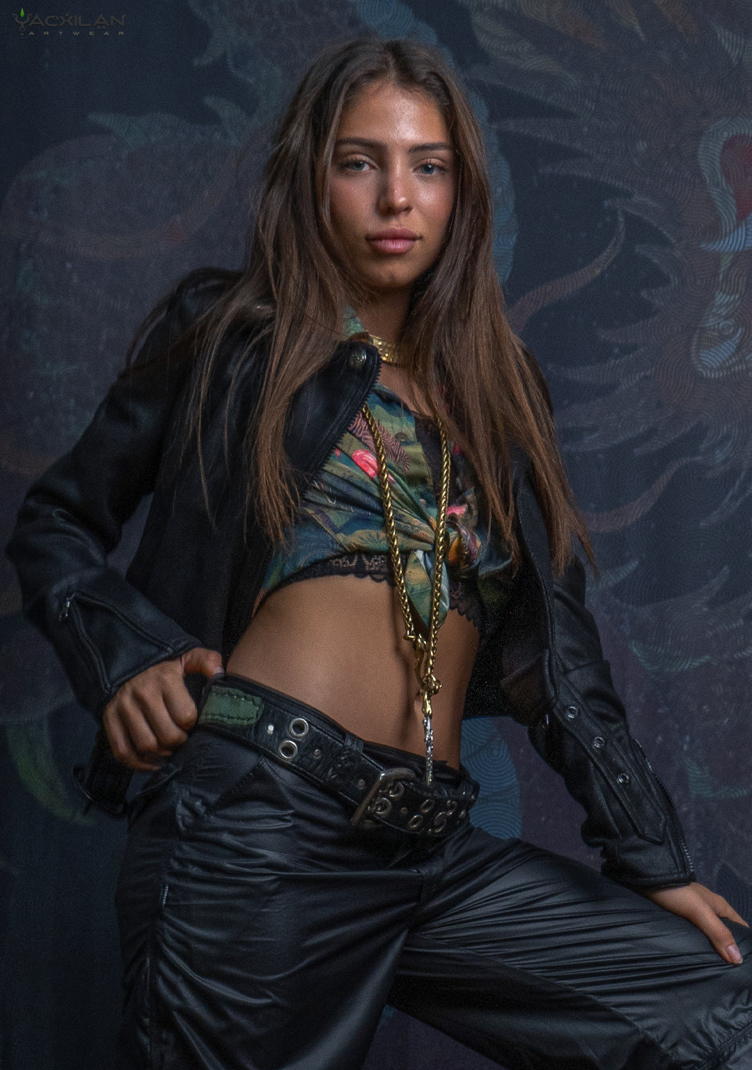 Mini Perfecto Jacket Woman / Fake Leather - BLAK RIDER - Image 23