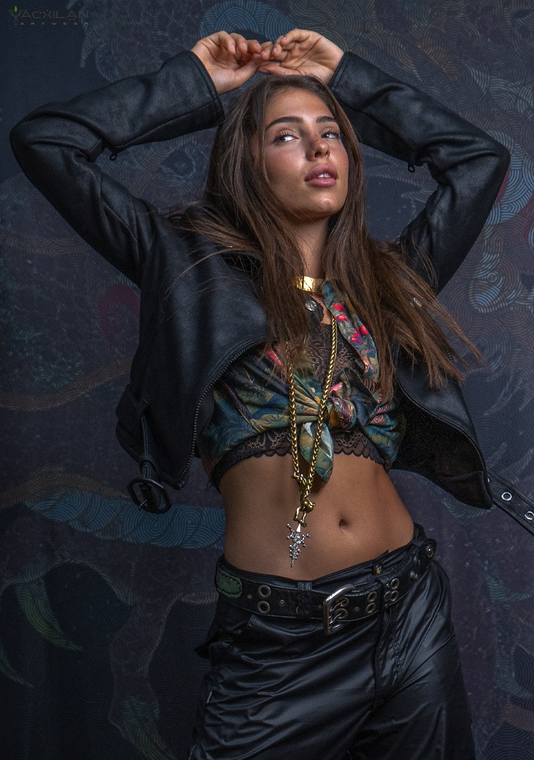 Mini Perfecto Jacket Woman / Fake Leather - BLAK RIDER - Image 22