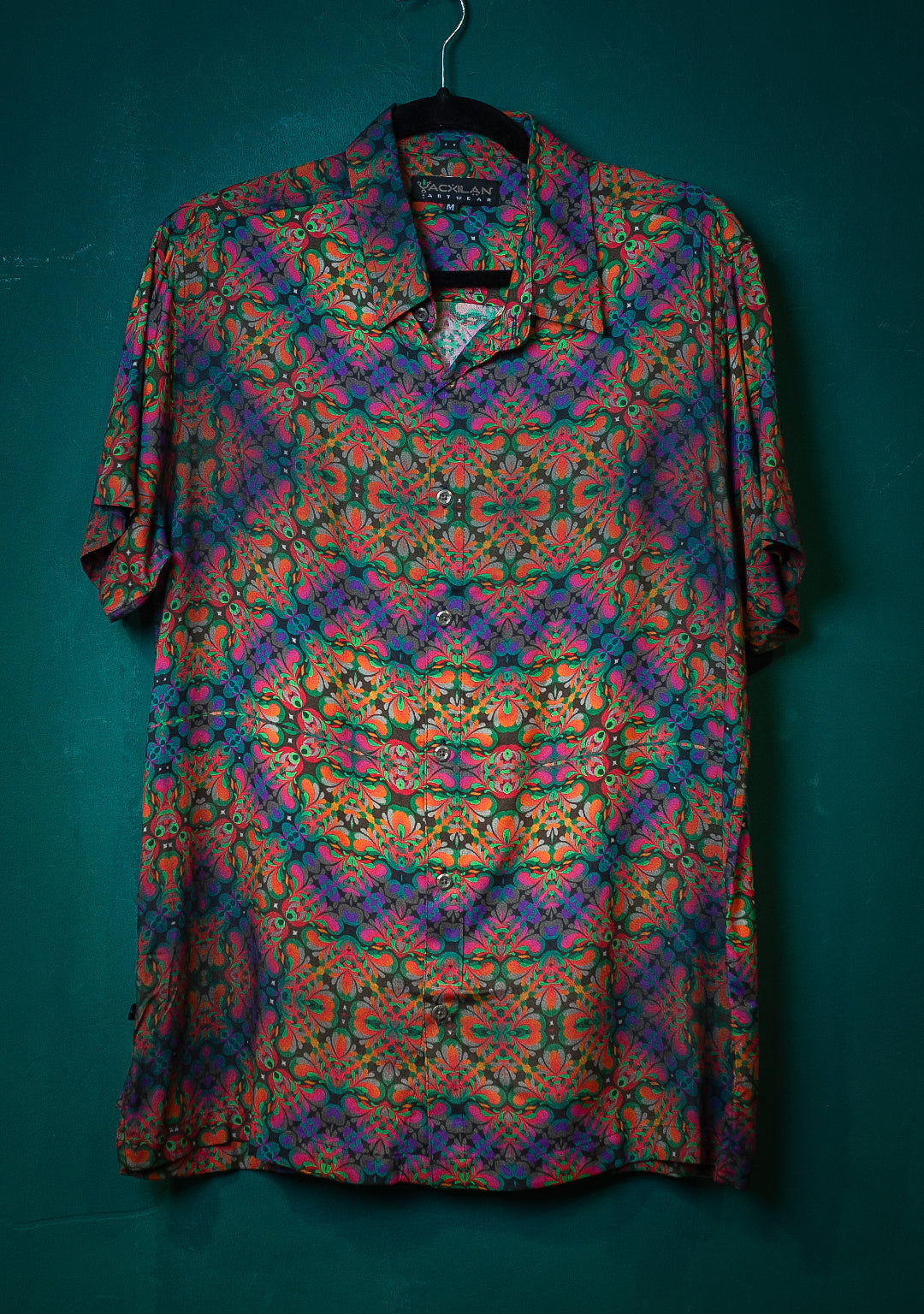 Shirt Men Half Sleeves / Viscose AOP - CARNIVALE