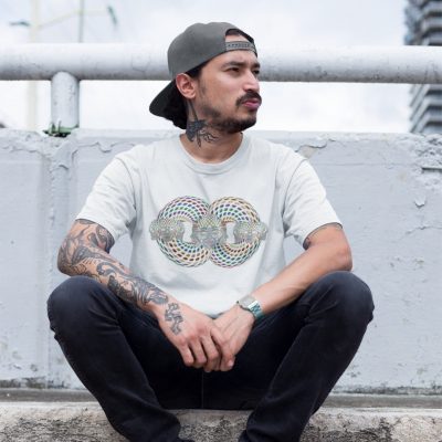 Trinfinity Loop Made To Order Men T-Shirt - White