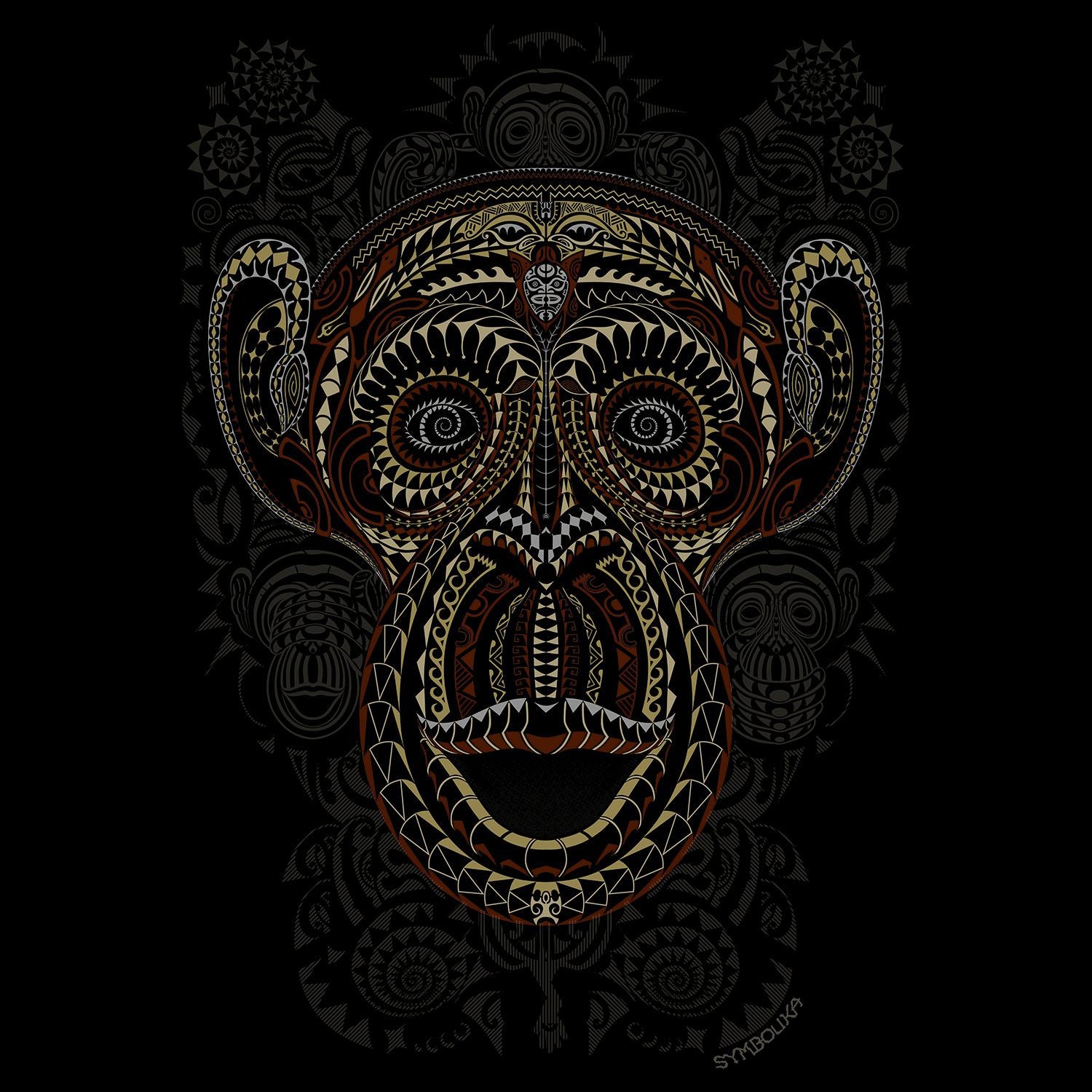Tā Moko Women Dress - symbolika