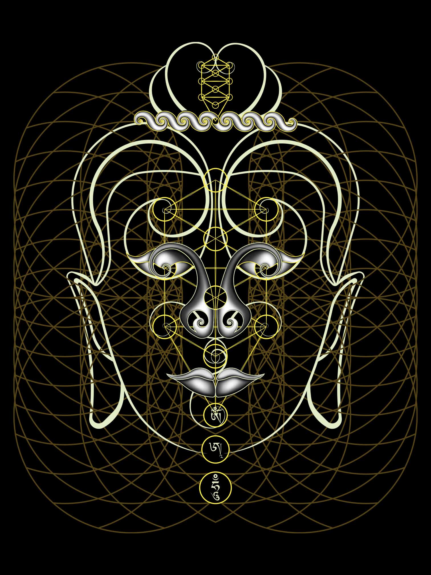 Buddha Vibes Hung Women Vest Top - symbolika