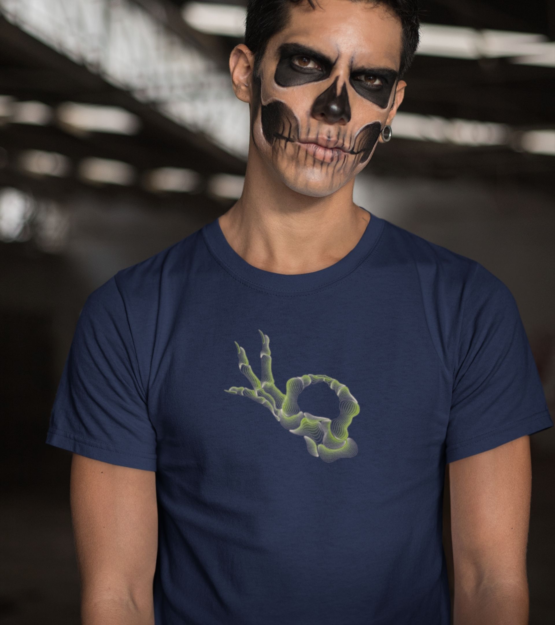 Ok Mudra Men T-Shirt - Made to order - Choice of Colours - Image 4