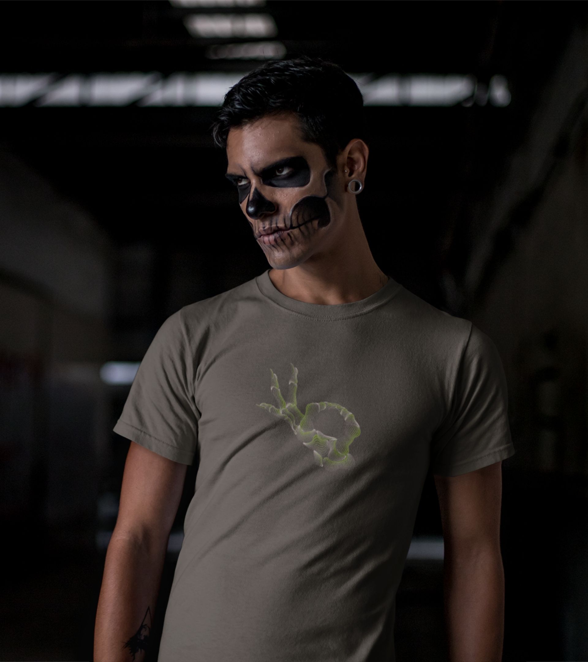 Ok Mudra Men T-Shirt - Made to order - Choice of Colours - Image 5