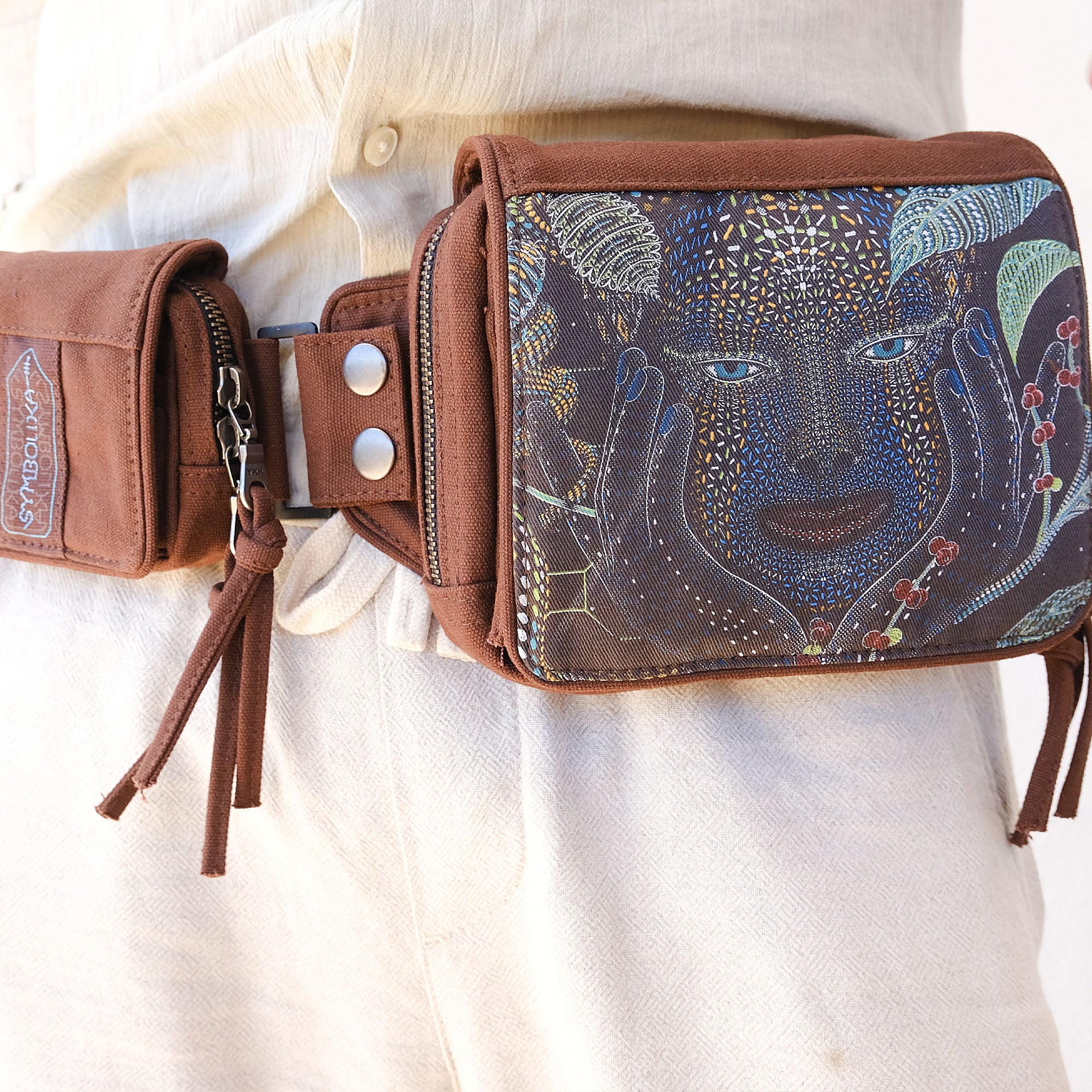 AYA Belt Bag - Brown - Image 4