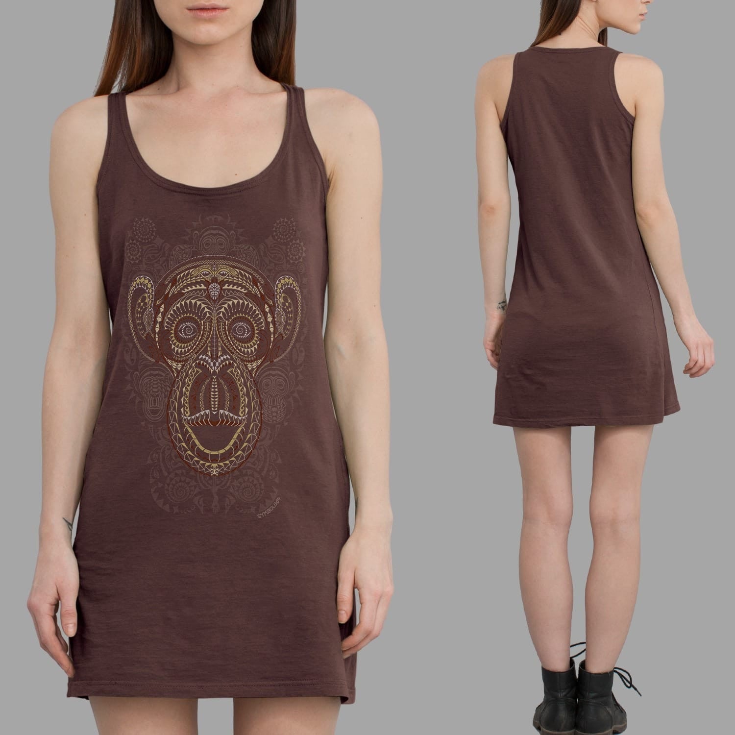 Tā Moko Women Dress - symbolika