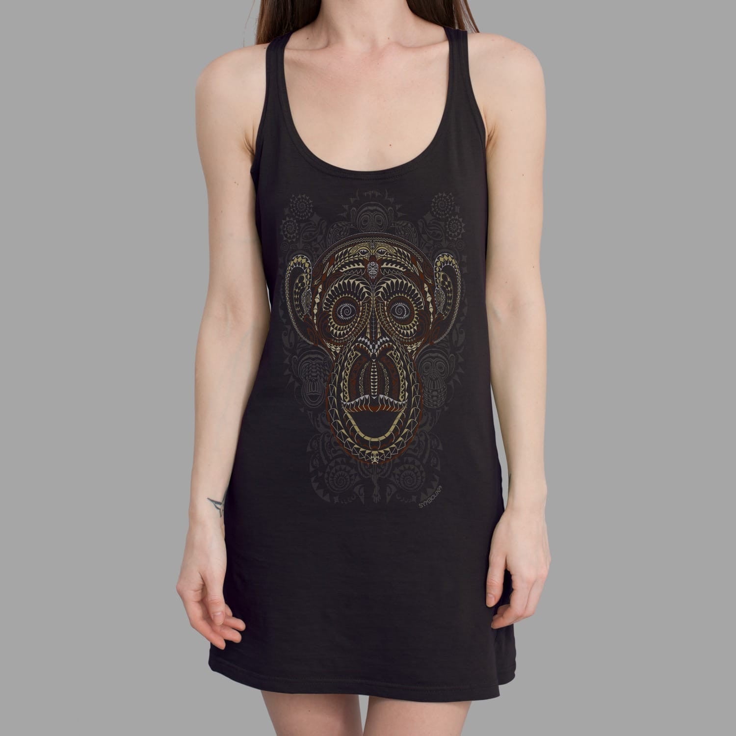 Tā Moko Women Dress - symbolika