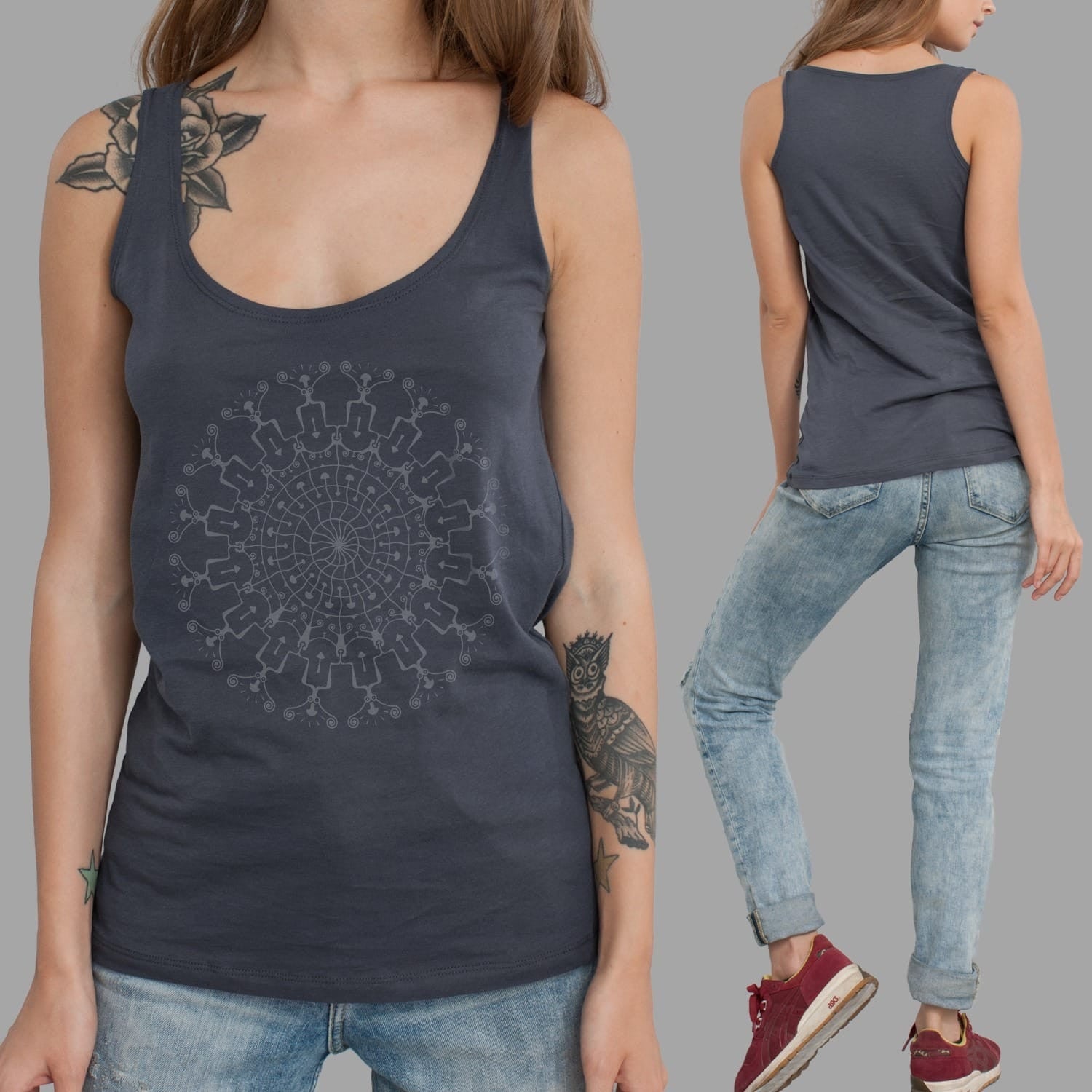 Shrooms Hora Women Tank Top - symbolika