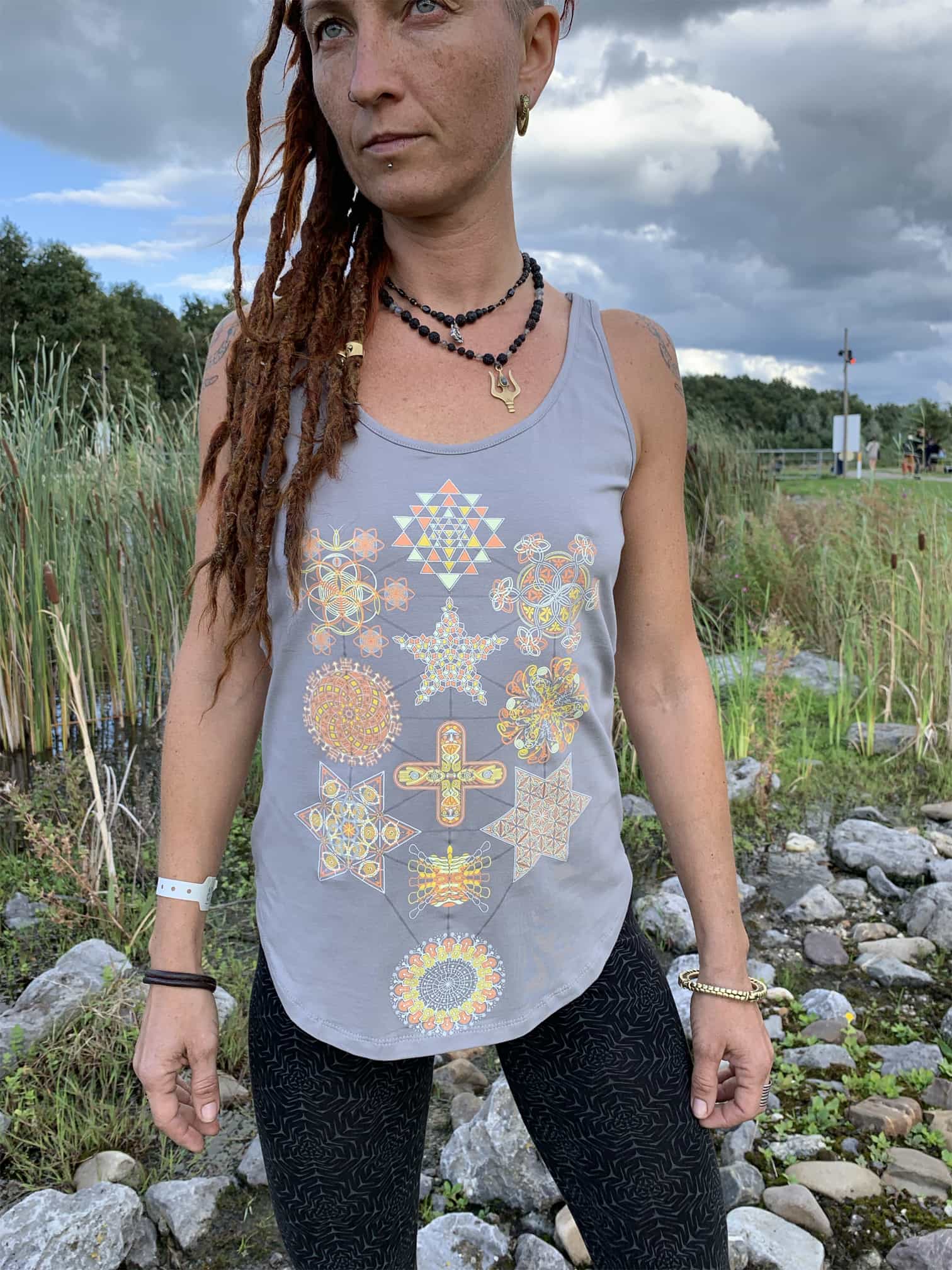 Symbol Tree Women Vest Top - symbolika
