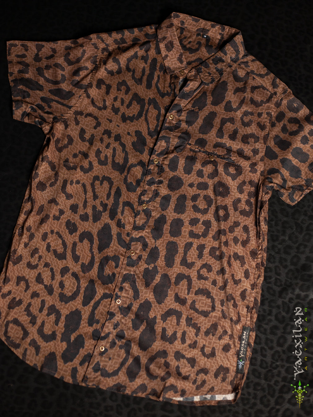 Shirt Men Half Sleeves / Bamboo - LEOPARDUS