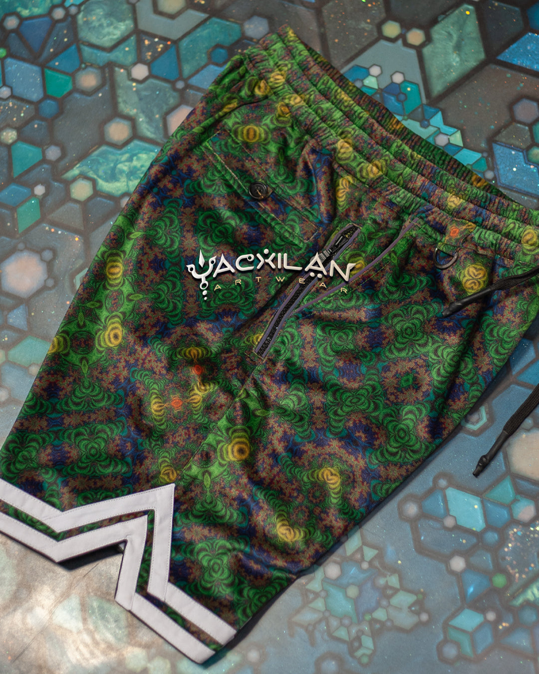 Alternative view of Boxing Short White Mountains Men / Velvet Fawn - ENTLINGS