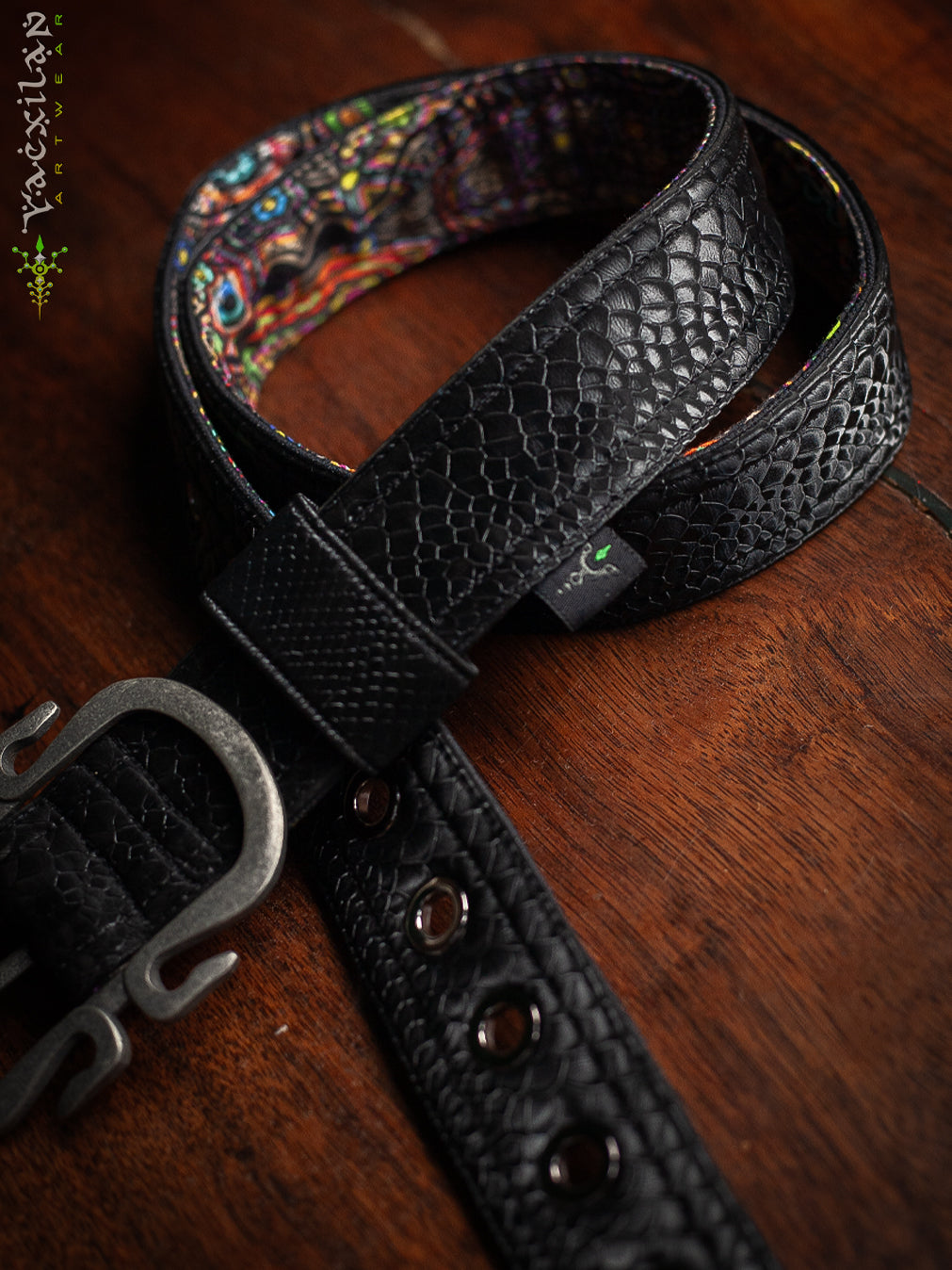 Alternative view of Belt / Fake Leather / -BLAK COBRA Hook Buckle