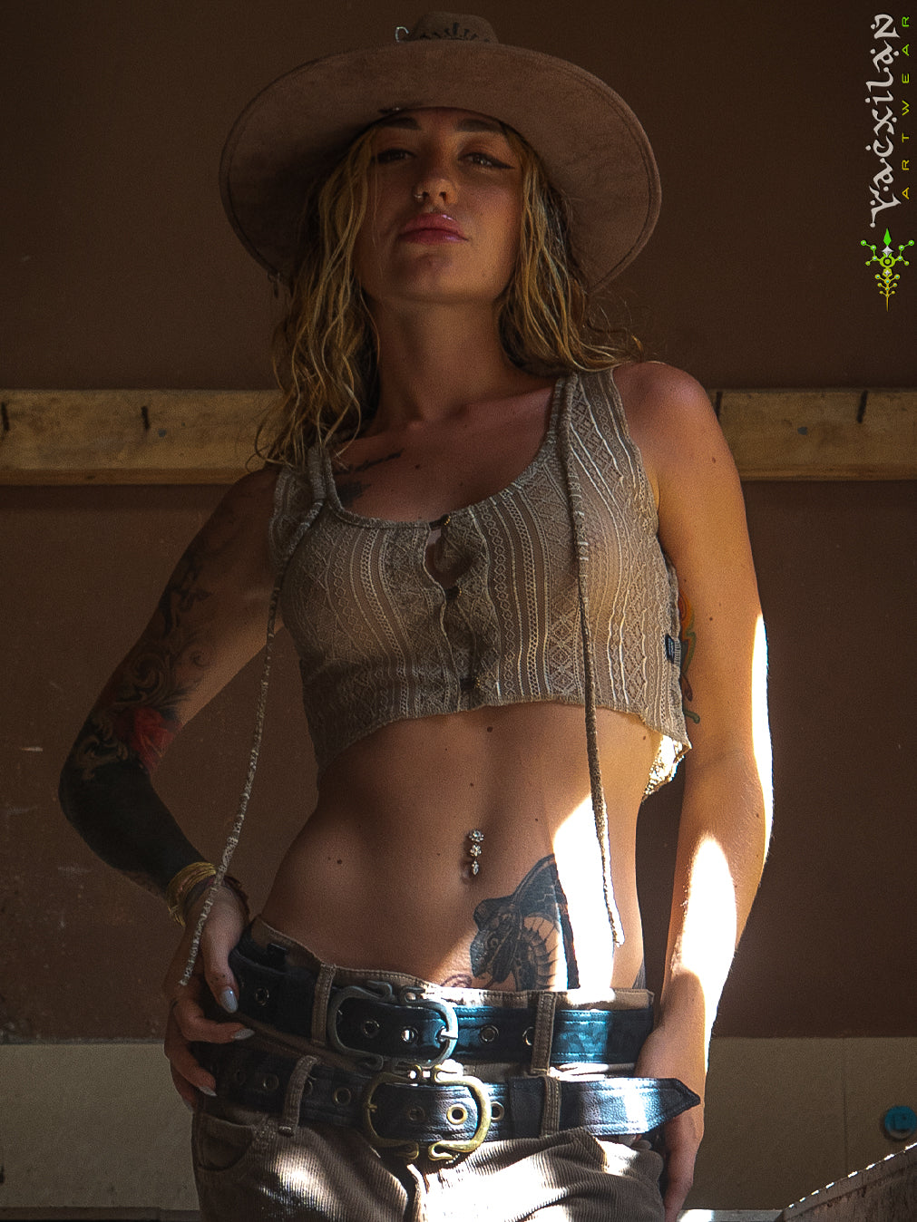 Woman Combo Boho Sleeveless Top / Embroidery Lace - BOHOEARTH