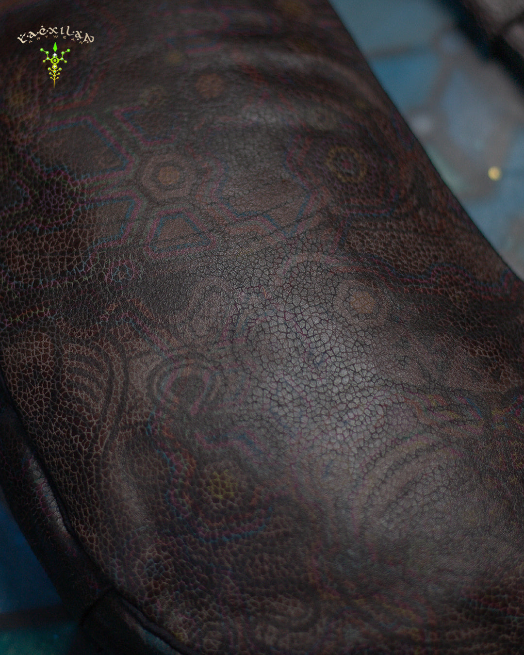 Botta Bag / Fake Leather Buckle - Grey PSYGALAK Snake - Image 8