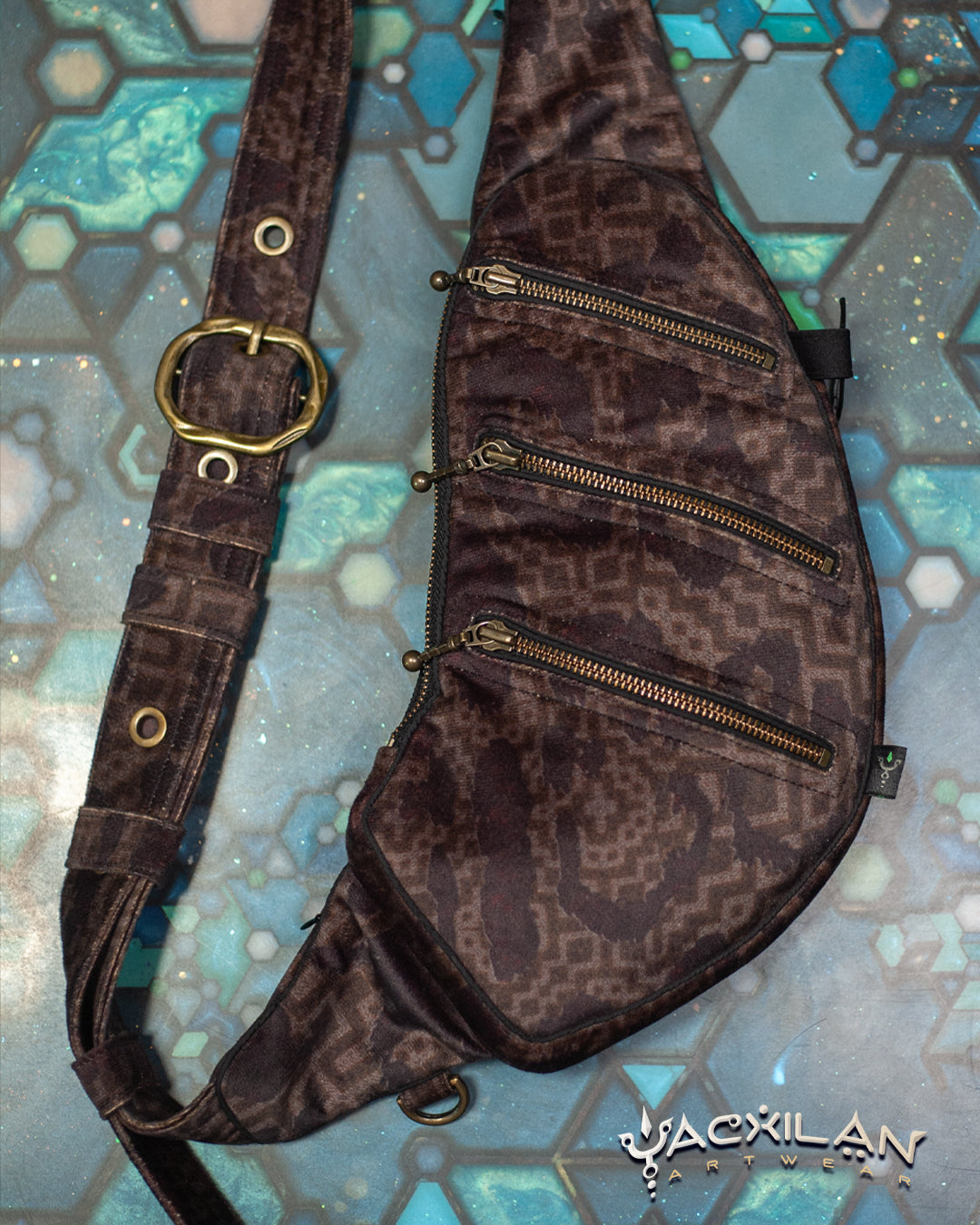 Botta Bag / Velvet Fawn Buckle - LEOPARDUS LAGARTIKA - Image 3