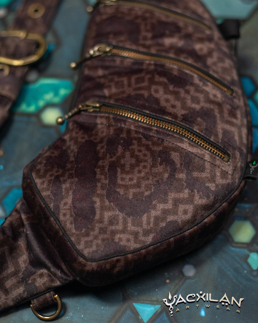 Botta Bag / Velvet Fawn Buckle - LEOPARDUS LAGARTIKA