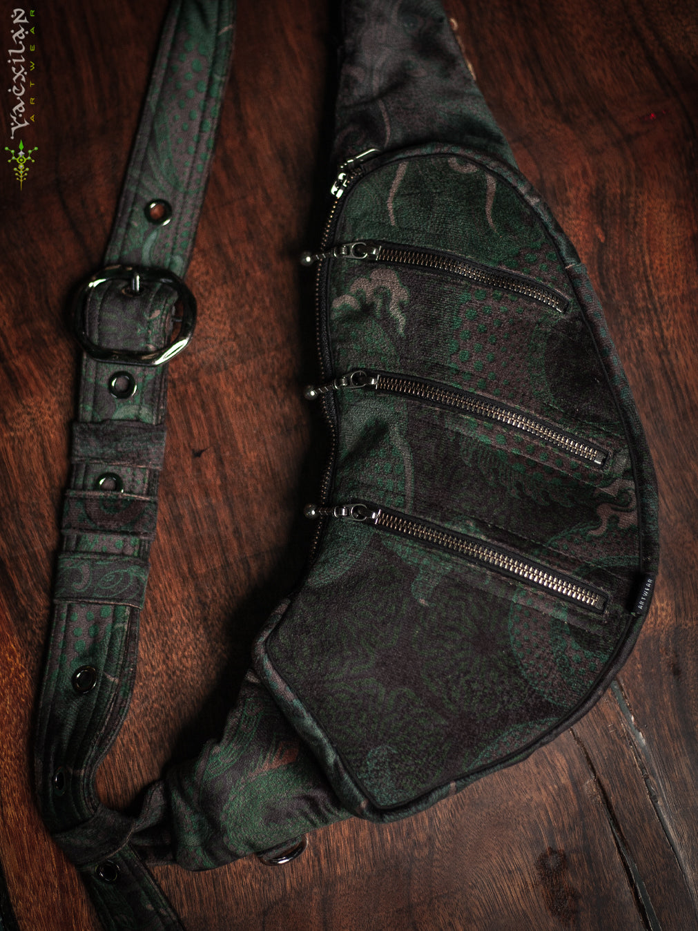 Alternative view of Botta Bag / Velvet Fawn Buckle - MOSS DRAGONS