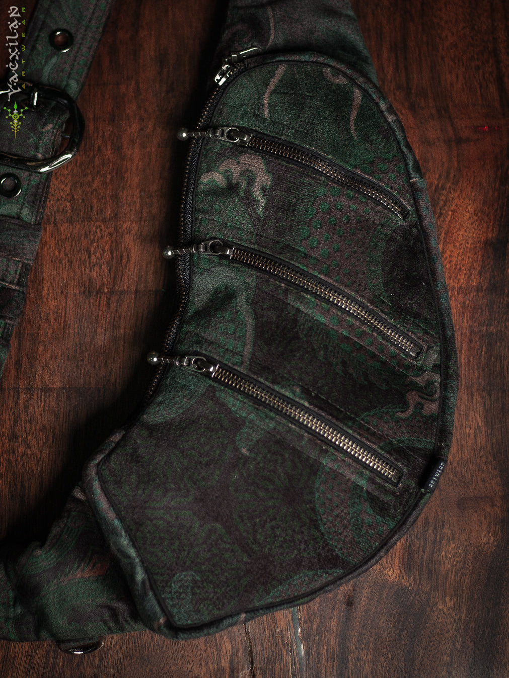 Botta Bag / Velvet Fawn Buckle - MOSS DRAGONS - Image 6