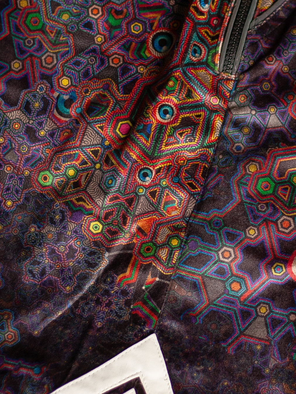 Alternative view of Boxing Short White Mountains Men / Velvet Fawn - ASTROCORAL