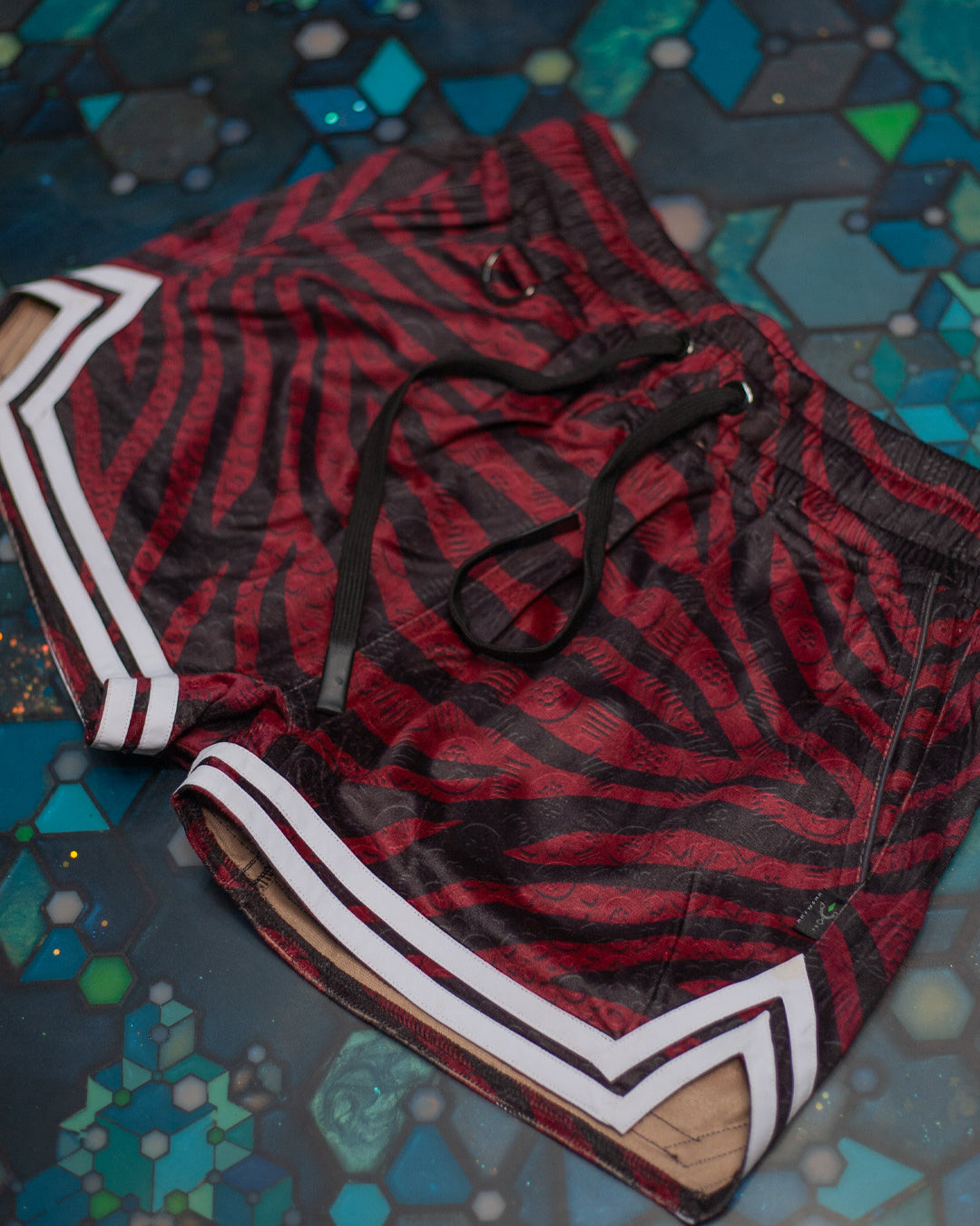Alternative view of Boxing Shorts White Mountains Woman / Velvet Fawn - REDSHERKANKS