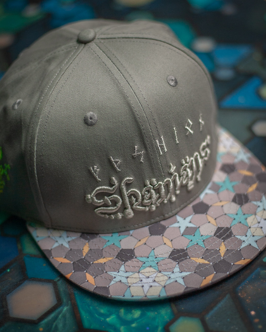 Alternative view of Caps / Cotton Printed Brim 3D Embroidery - PENTA SHAMANS