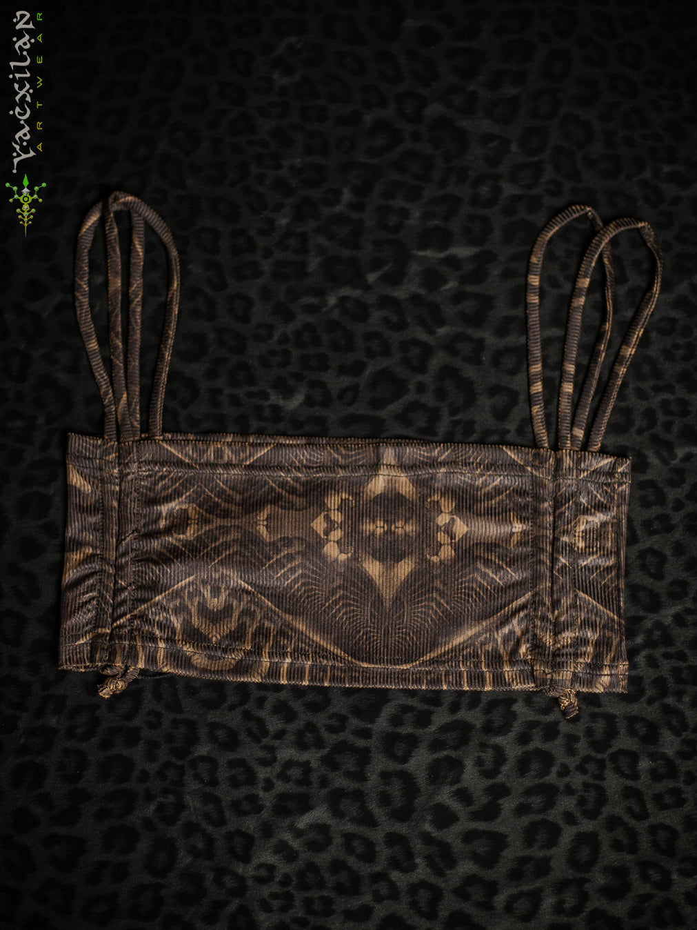 Alternative view of Crop Top Simple / Flatrib - DARK SANDOKAN