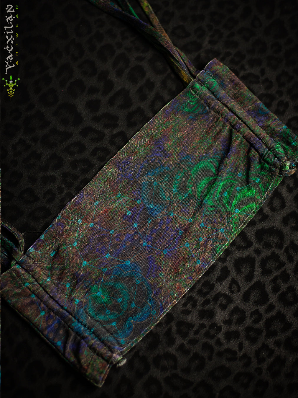 Alternative view of Crop Top Simple / Silver Knits - ENTMOOT