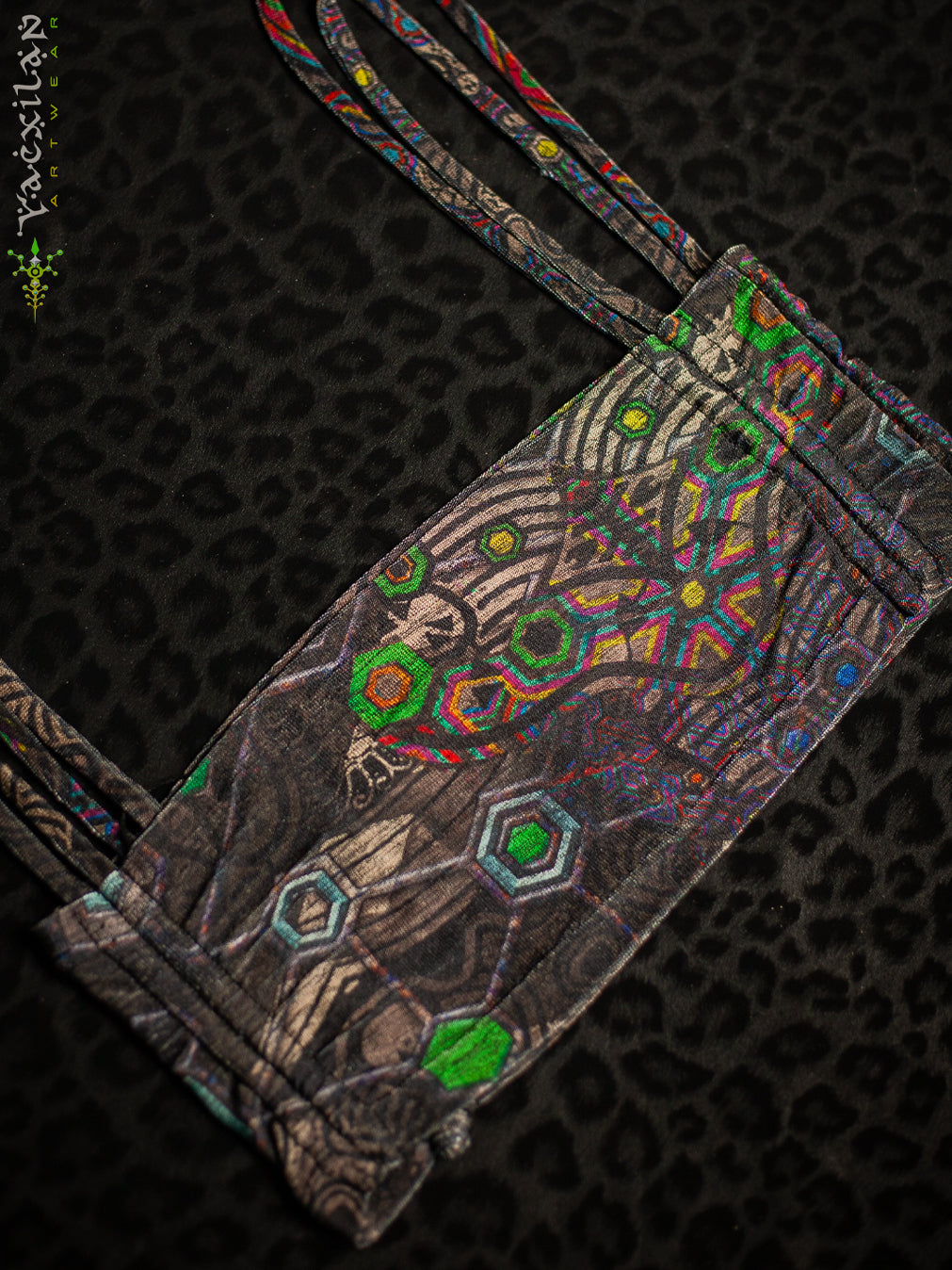 Alternative view of Crop Top Simple / Silver Knits - PSYGALAK