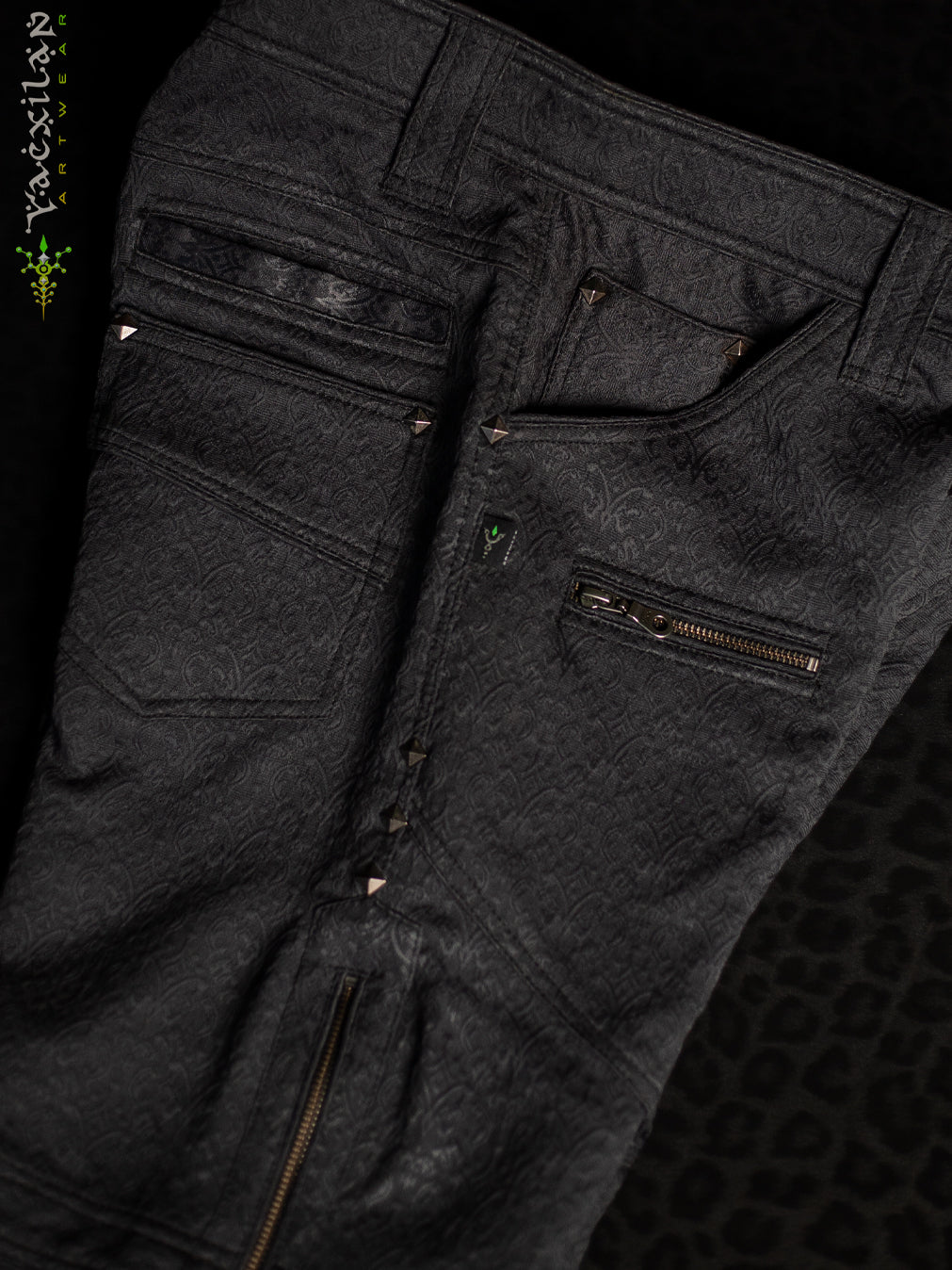 Alternative view of Flying Short Men / Japanese Jaquard - BLACK ROYAL