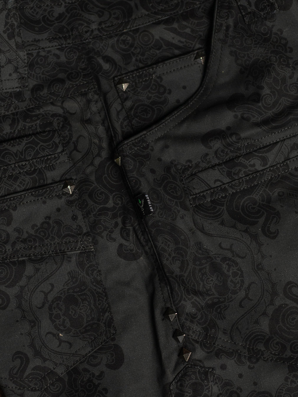 Flying Short Men / Cotton Stretchy - Blak MAYAN CODEX - Image 4