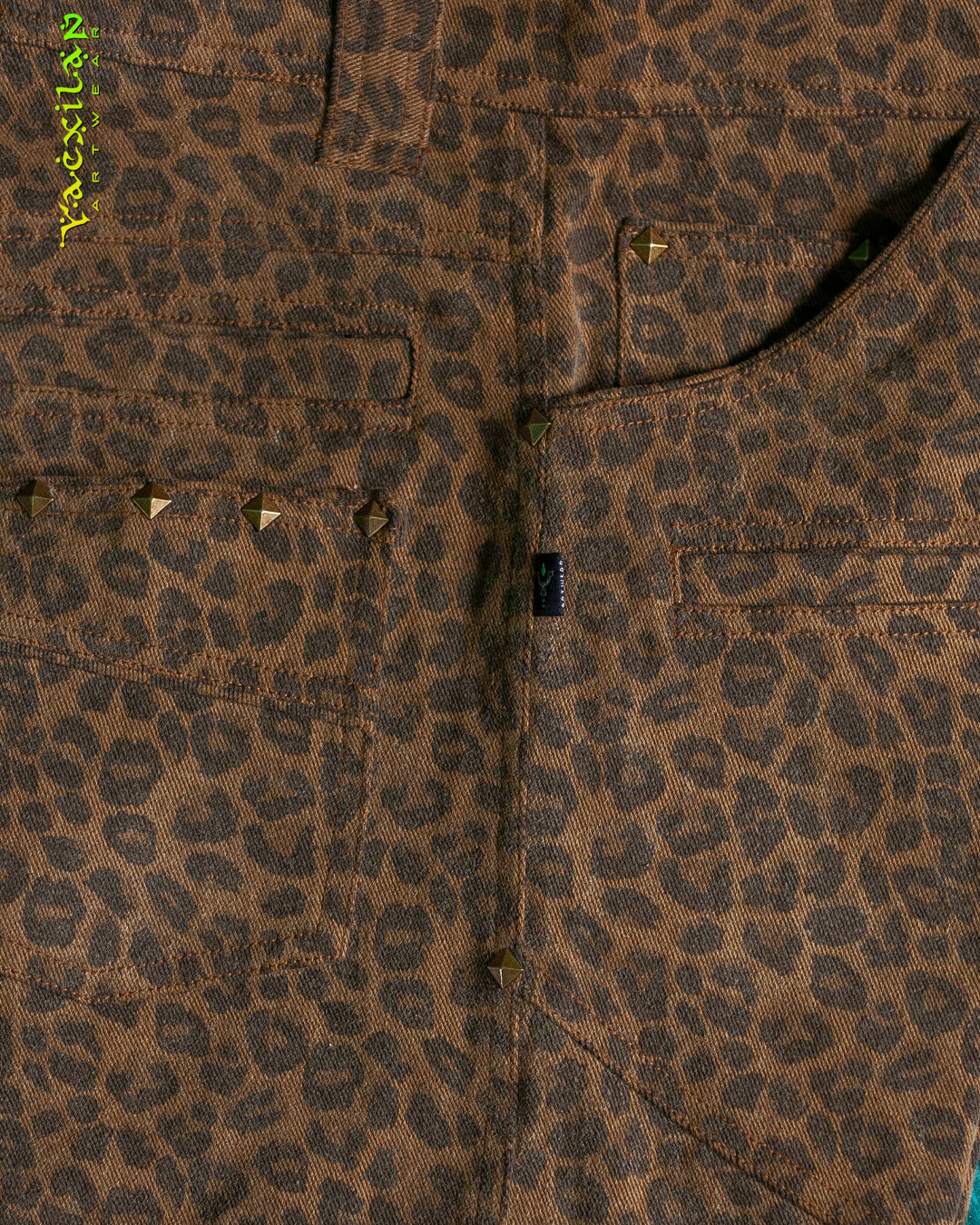 Alternative view of Flying Short Men / Stonewashed Denim - LEO PARDO