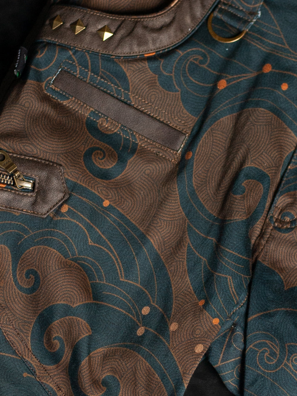 Flying Short Men / Bio Farms Organic Twill / Fake Leather Patches - SHOGUNSEA - Image 6