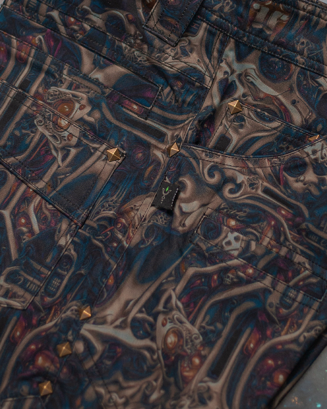 Flying Short Men / Cotton Stretchy - SKULLOHOLICS New - Image 4