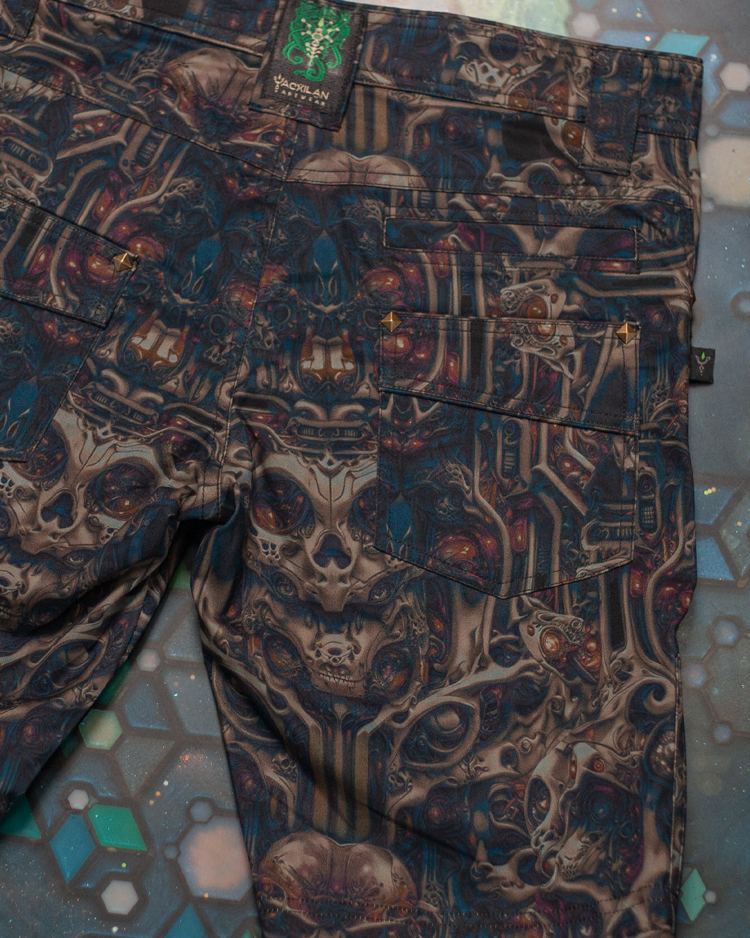 Flying Short Men / Cotton Stretchy - SKULLOHOLICS New - Image 8