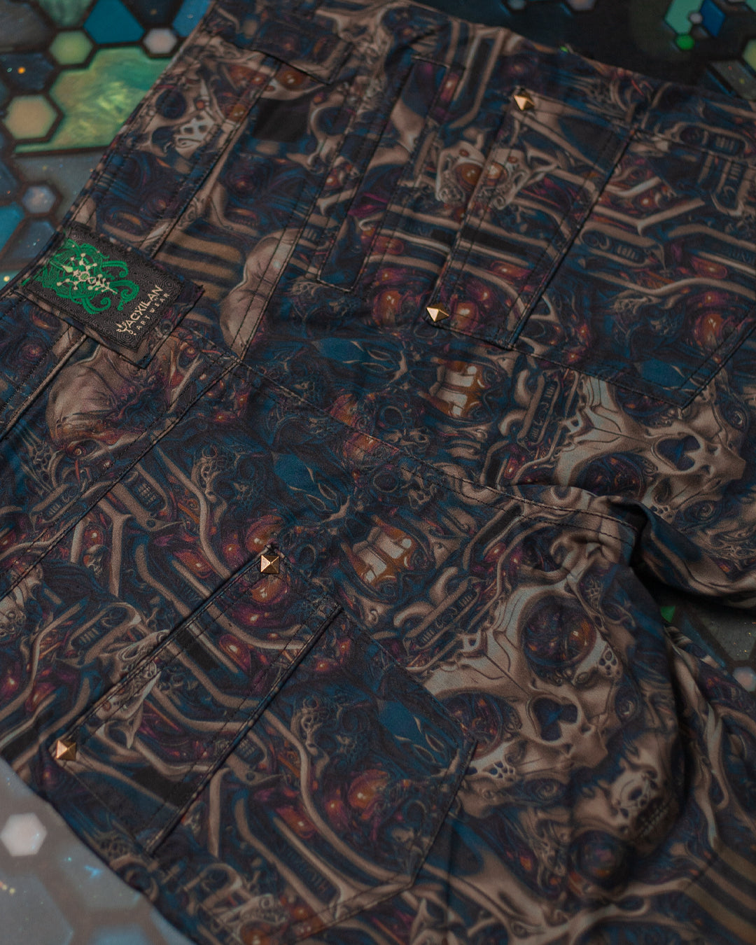 Flying Short Men / Cotton Stretchy - SKULLOHOLICS New - Image 9