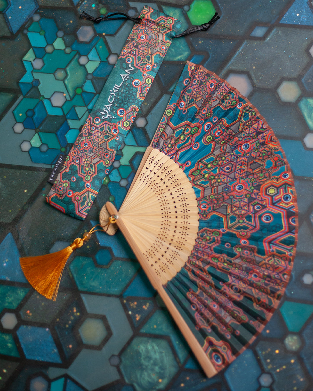 Hand Fan / Bamboo - ATLANTHEON Natural