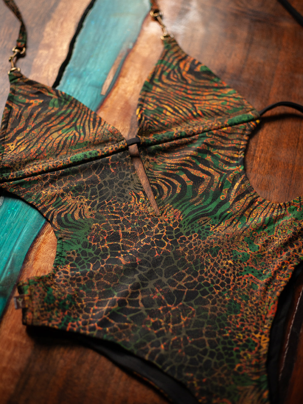 Alternative view of Swimsuit Manakini / Licra - ATLANTHEON Tigre