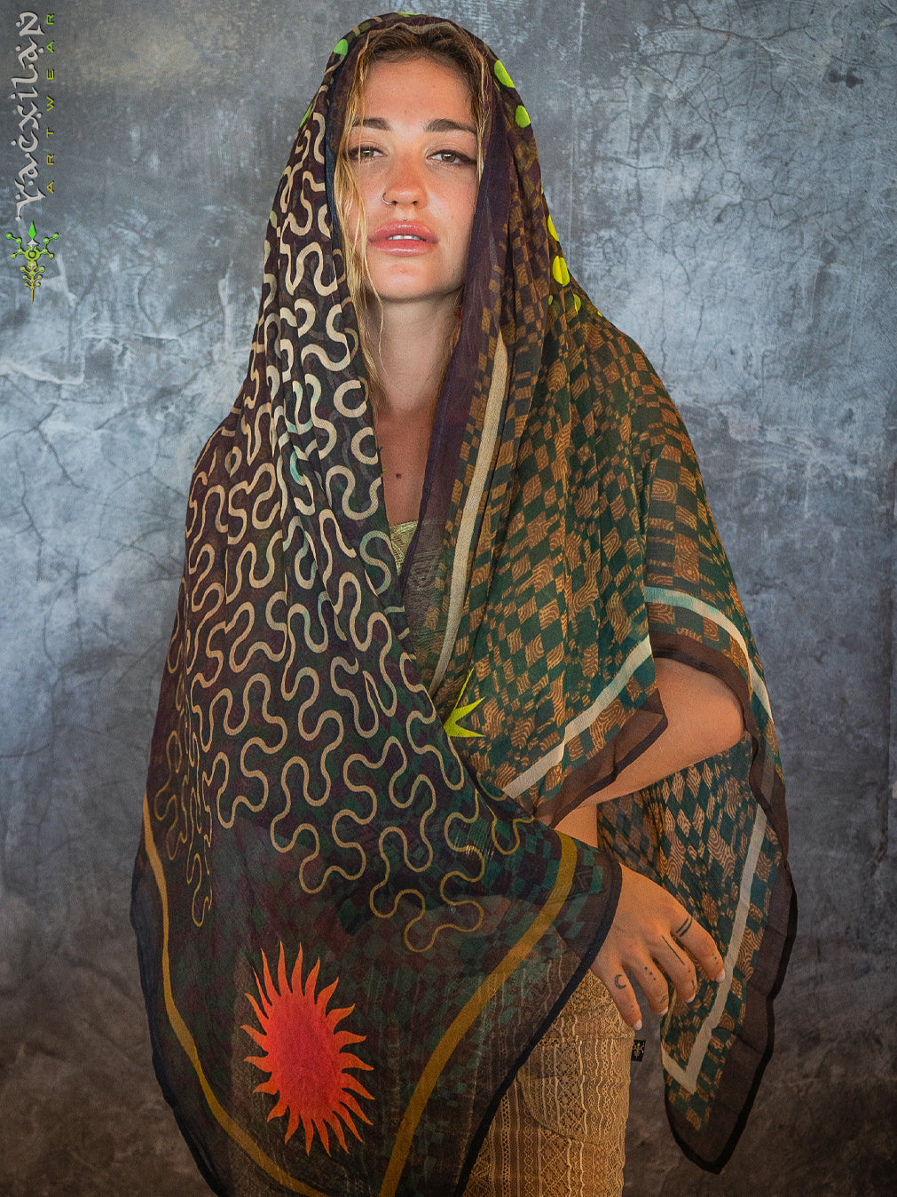 Alternative view of Scarf / Pareo Bamboo - ERGOT PORTAL