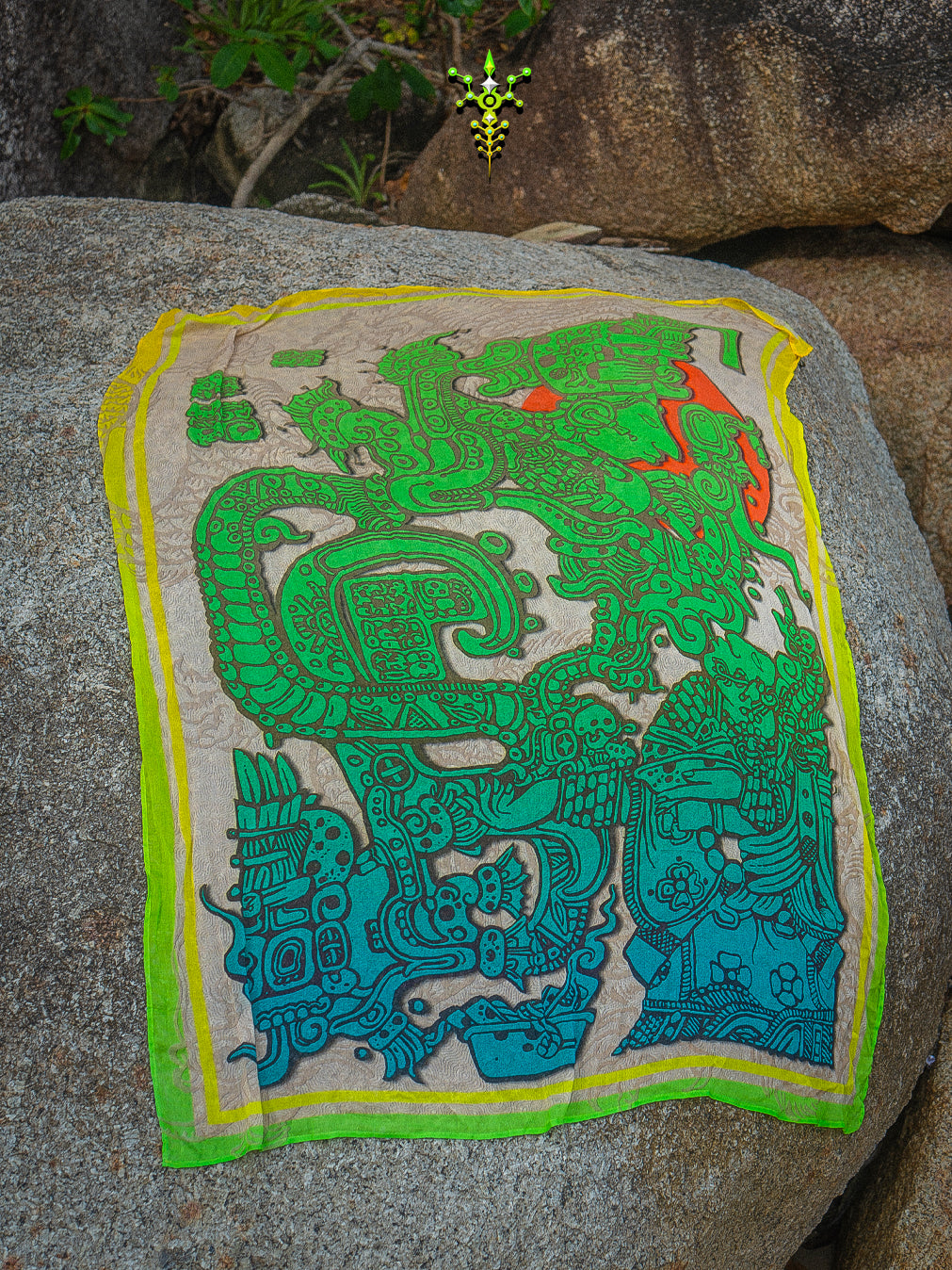 Scarf / Pareo Bamboo - JADEMAYANS SUNSET