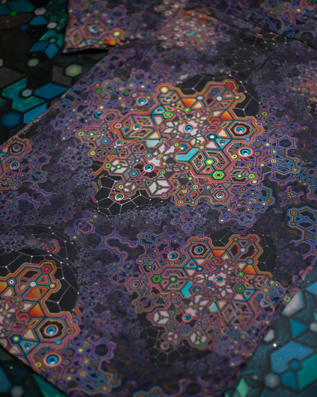 Alternative view of Shirt Men Half Sleeves / Bamboo - ASTROCORAL