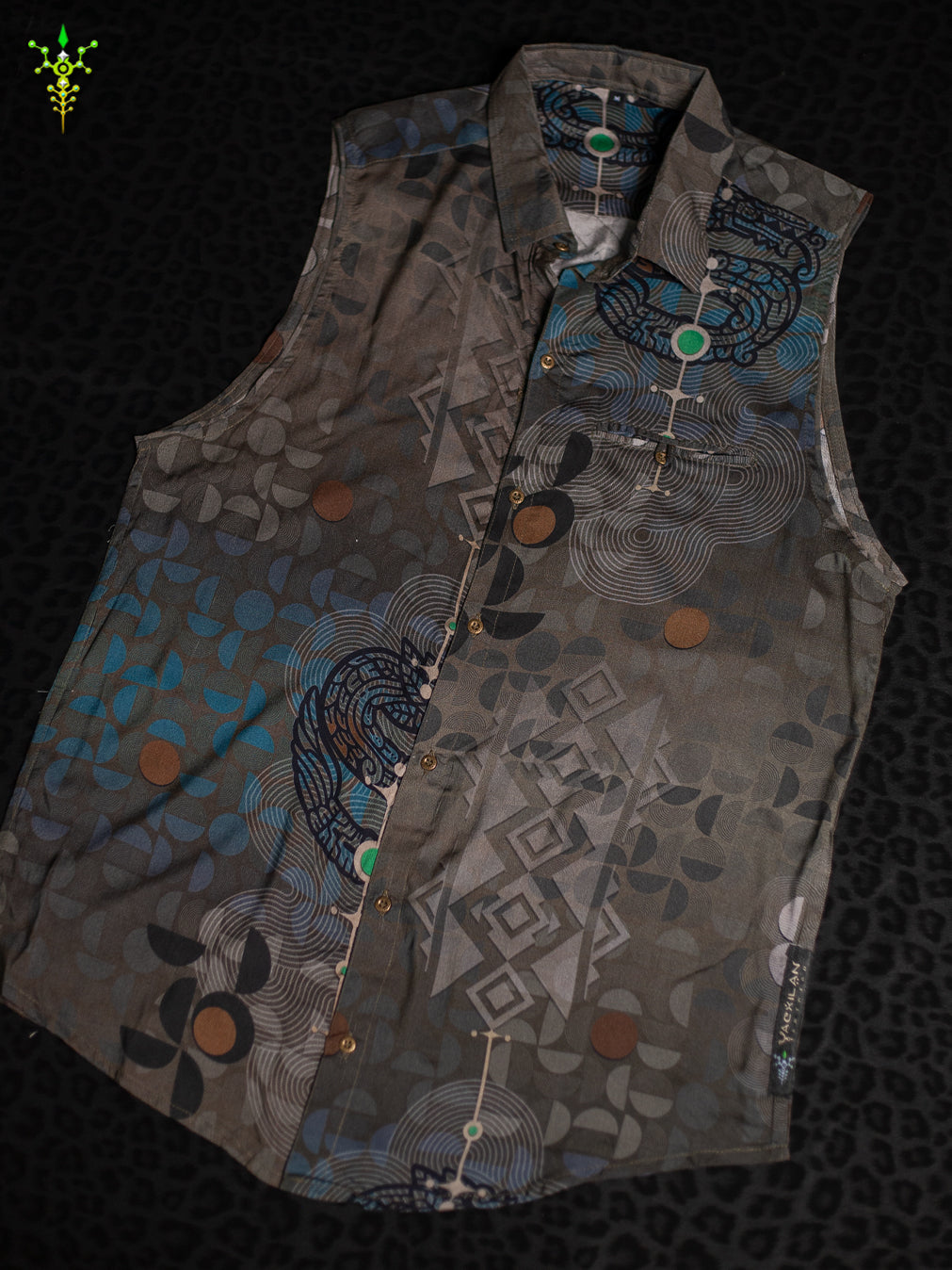 Alternative view of Shirt Men Sleeveless / Bamboo - BOHOTEAL