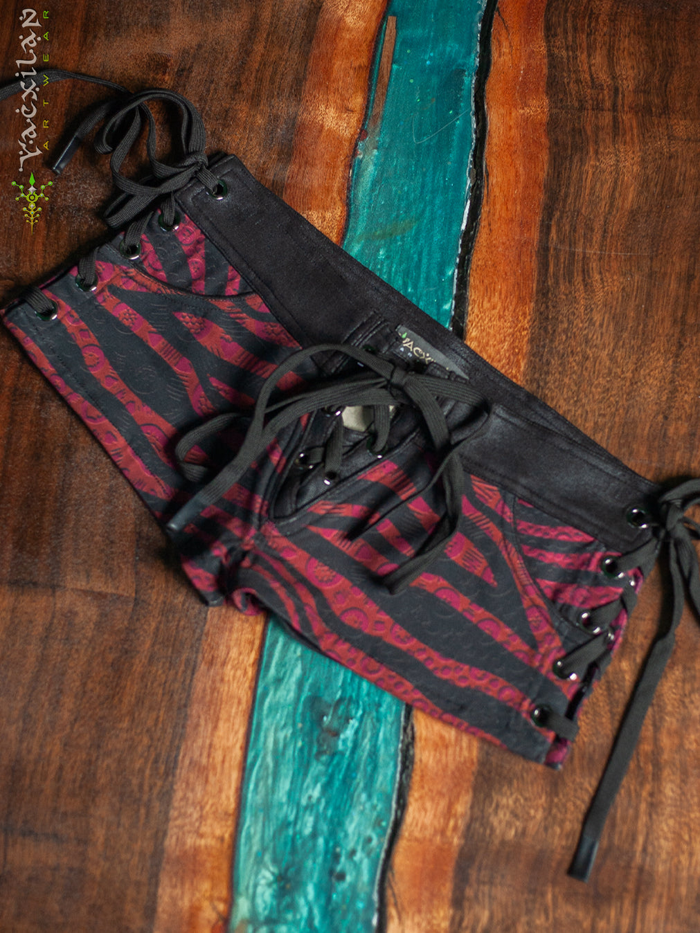 Shorties Burner / Bohemian Funk Cotton Stretchy - REDSHERKANKS